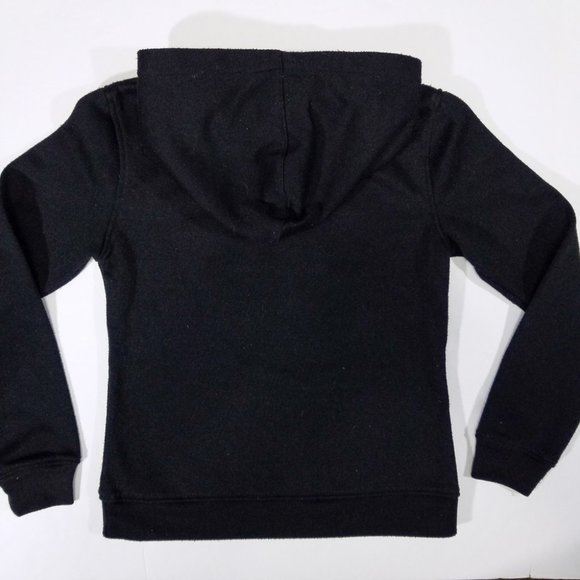 Disney Minnie Mouse Black & Sparkling Pink Hoodie - Picture 5 of 9